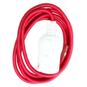 Rd Ledning m. Fatning