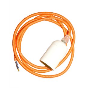 Gul Ledning m. Fatning